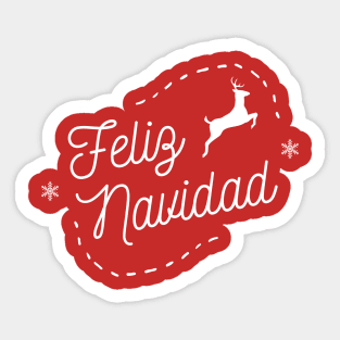 Feliz Navidad Sticker